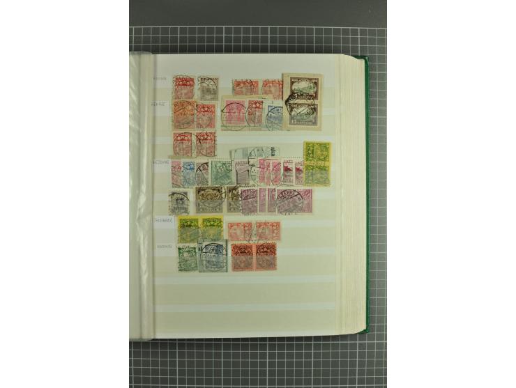 1918/2000, enorm umfangreiche ungebrauchte/postfrische und gestempelte Sammlung mit einer Vielzahl an guten Werten und Besond