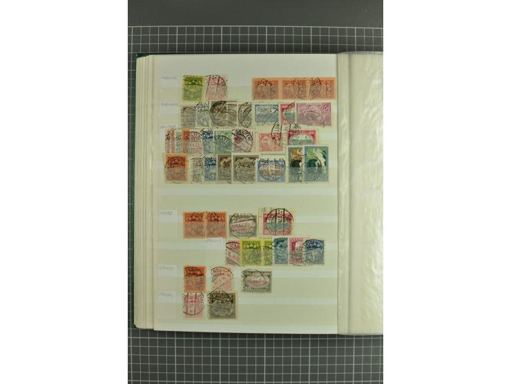 1918/2000, enorm umfangreiche ungebrauchte/postfrische und gestempelte Sammlung mit einer Vielzahl an guten Werten und Besond