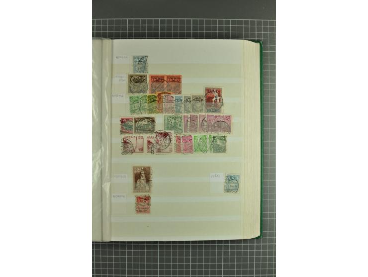1918/2000, enorm umfangreiche ungebrauchte/postfrische und gestempelte Sammlung mit einer Vielzahl an guten Werten und Besond