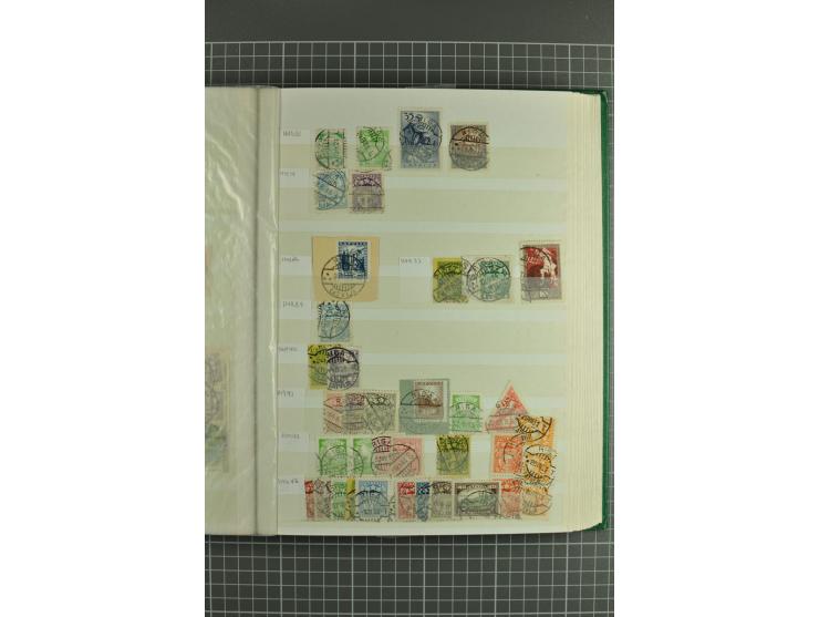 1918/2000, enorm umfangreiche ungebrauchte/postfrische und gestempelte Sammlung mit einer Vielzahl an guten Werten und Besond