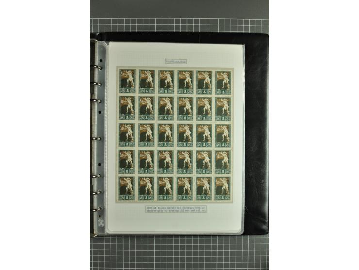 1918/2000, enorm umfangreiche ungebrauchte/postfrische und gestempelte Sammlung mit einer Vielzahl an guten Werten und Besond