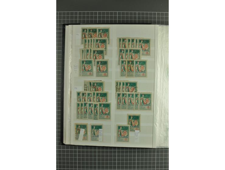 1918/2000, enorm umfangreiche ungebrauchte/postfrische und gestempelte Sammlung mit einer Vielzahl an guten Werten und Besond