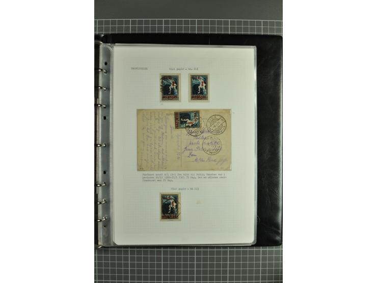 1918/2000, enorm umfangreiche ungebrauchte/postfrische und gestempelte Sammlung mit einer Vielzahl an guten Werten und Besond