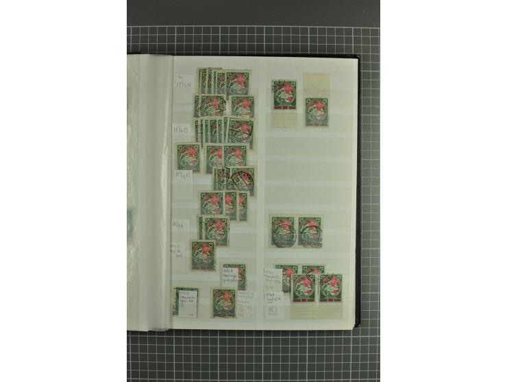 1918/2000, enorm umfangreiche ungebrauchte/postfrische und gestempelte Sammlung mit einer Vielzahl an guten Werten und Besond