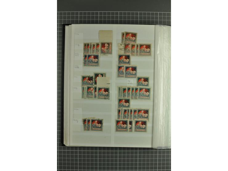 1918/2000, enorm umfangreiche ungebrauchte/postfrische und gestempelte Sammlung mit einer Vielzahl an guten Werten und Besond
