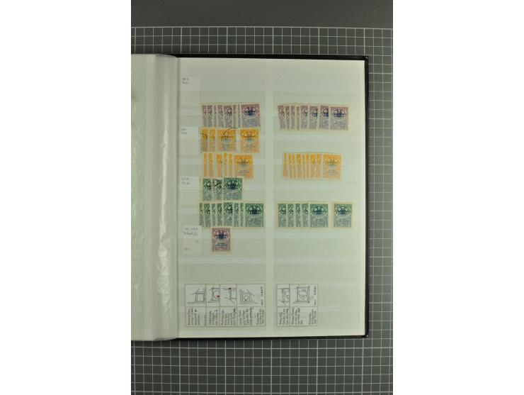 1918/2000, enorm umfangreiche ungebrauchte/postfrische und gestempelte Sammlung mit einer Vielzahl an guten Werten und Besond