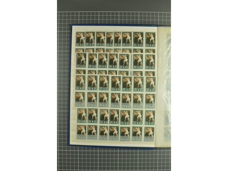 1918/2000, enorm umfangreiche ungebrauchte/postfrische und gestempelte Sammlung mit einer Vielzahl an guten Werten und Besond