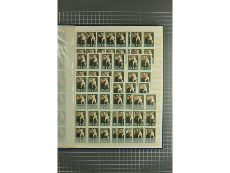 1918/2000, enorm umfangreiche ungebrauchte/postfrische und gestempelte Sammlung mit einer Vielzahl an guten Werten und Besond