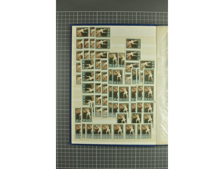 1918/2000, enorm umfangreiche ungebrauchte/postfrische und gestempelte Sammlung mit einer Vielzahl an guten Werten und Besond
