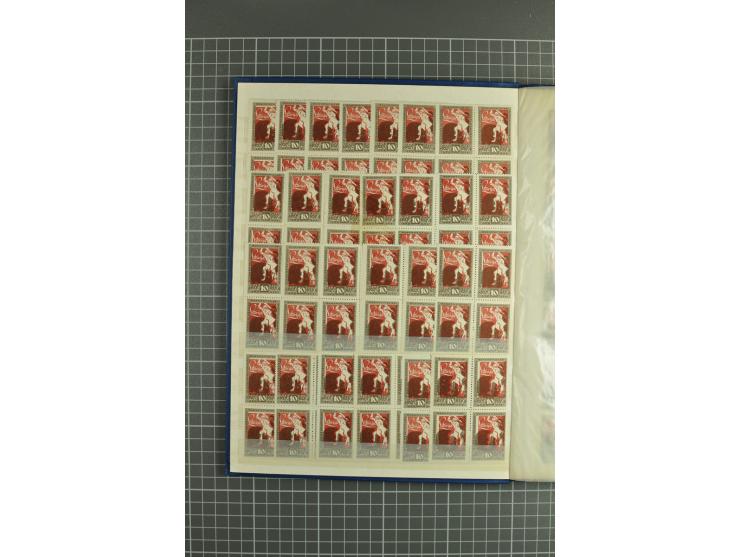 1918/2000, enorm umfangreiche ungebrauchte/postfrische und gestempelte Sammlung mit einer Vielzahl an guten Werten und Besond