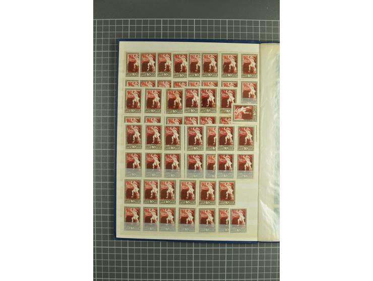 1918/2000, enorm umfangreiche ungebrauchte/postfrische und gestempelte Sammlung mit einer Vielzahl an guten Werten und Besond
