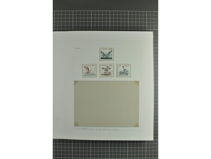 1918/2000, enorm umfangreiche ungebrauchte/postfrische und gestempelte Sammlung mit einer Vielzahl an guten Werten und Besond