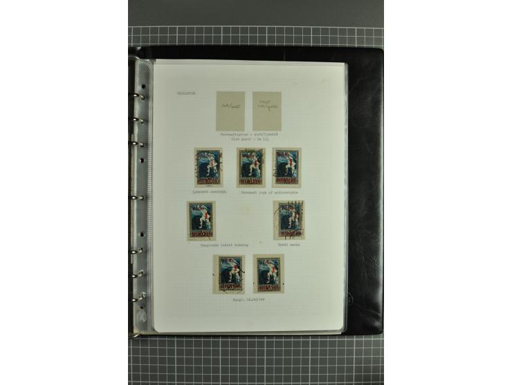 1918/2000, enorm umfangreiche ungebrauchte/postfrische und gestempelte Sammlung mit einer Vielzahl an guten Werten und Besond