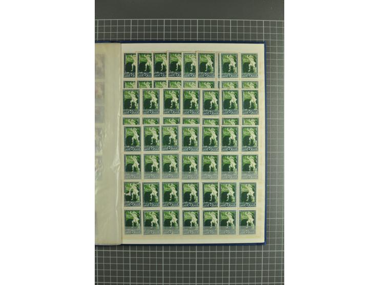 1918/2000, enorm umfangreiche ungebrauchte/postfrische und gestempelte Sammlung mit einer Vielzahl an guten Werten und Besond