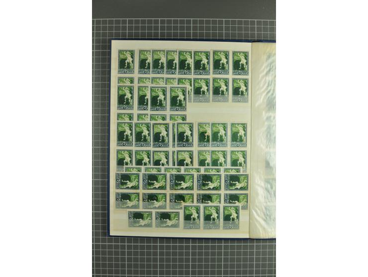 1918/2000, enorm umfangreiche ungebrauchte/postfrische und gestempelte Sammlung mit einer Vielzahl an guten Werten und Besond