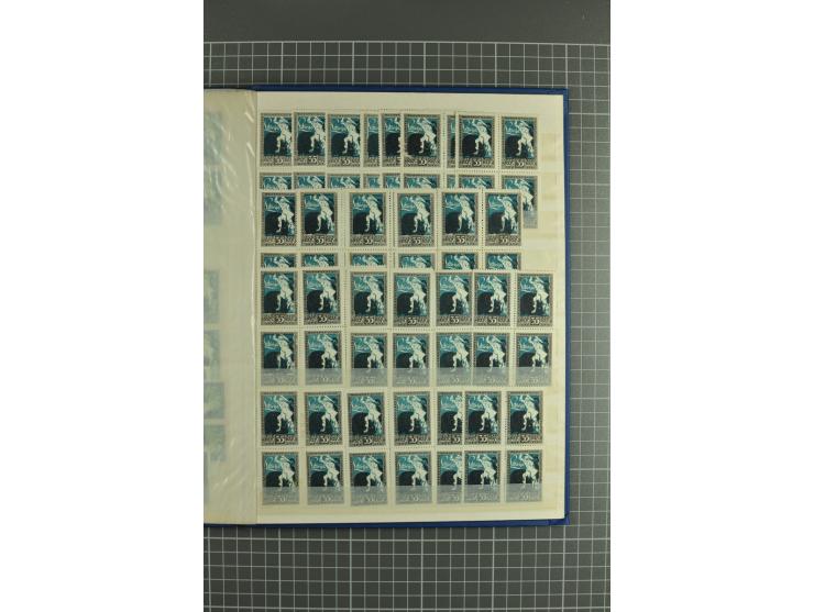 1918/2000, enorm umfangreiche ungebrauchte/postfrische und gestempelte Sammlung mit einer Vielzahl an guten Werten und Besond
