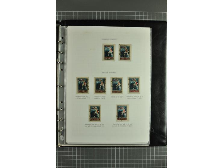 1918/2000, enorm umfangreiche ungebrauchte/postfrische und gestempelte Sammlung mit einer Vielzahl an guten Werten und Besond