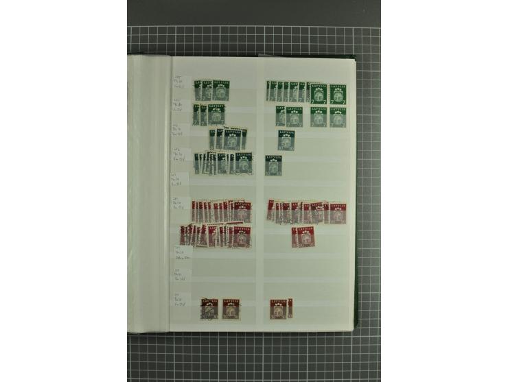 1918/2000, enorm umfangreiche ungebrauchte/postfrische und gestempelte Sammlung mit einer Vielzahl an guten Werten und Besond