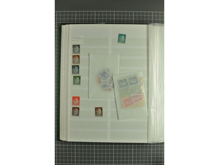 1918/2000, enorm umfangreiche ungebrauchte/postfrische und gestempelte Sammlung mit einer Vielzahl an guten Werten und Besond