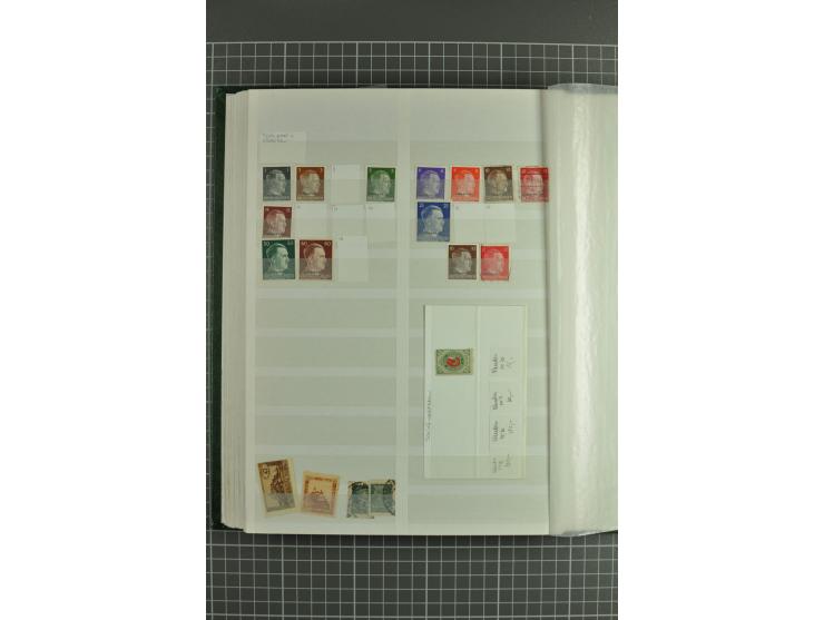 1918/2000, enorm umfangreiche ungebrauchte/postfrische und gestempelte Sammlung mit einer Vielzahl an guten Werten und Besond