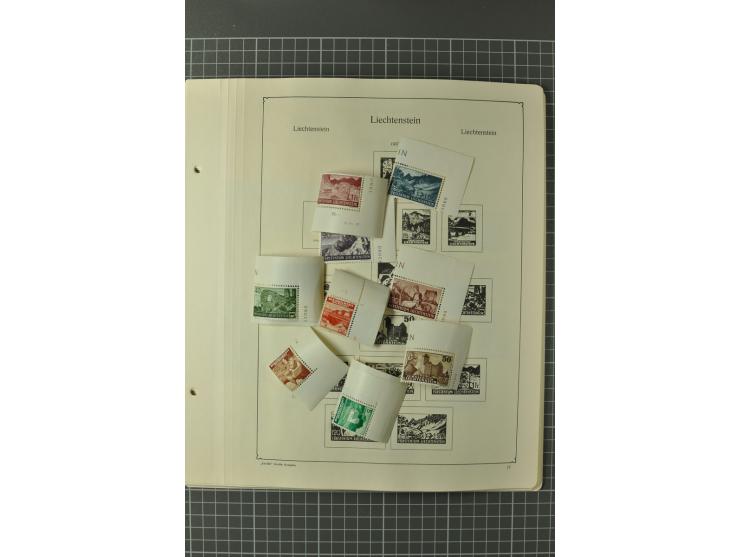 1912/62, postfrische, ungebrauchte und gestempelte Sammlung, dabei u.a. Block 1, alle Zeppeline lose und auf Belegen, CEPT 19