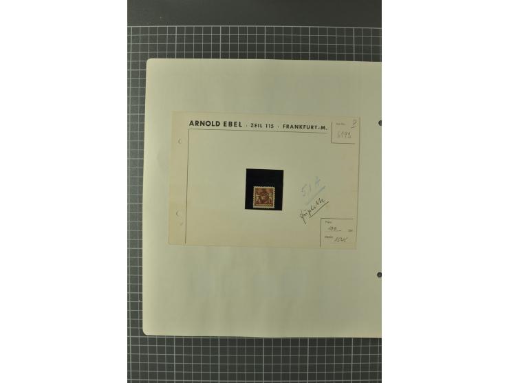 1912/62, postfrische, ungebrauchte und gestempelte Sammlung, dabei u.a. Block 1, alle Zeppeline lose und auf Belegen, CEPT 19