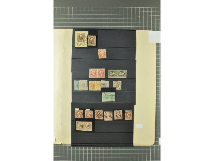 1852/1964, ungebrauchte/postfrische und gestempelte Sammlung mit vielen besseren Werten, dabei u.a. Mi.-Nr. 1 (23) und 2 über