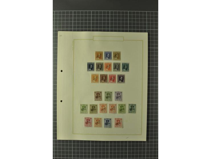 1852/1964, ungebrauchte/postfrische und gestempelte Sammlung mit vielen besseren Werten, dabei u.a. Mi.-Nr. 1 (23) und 2 über