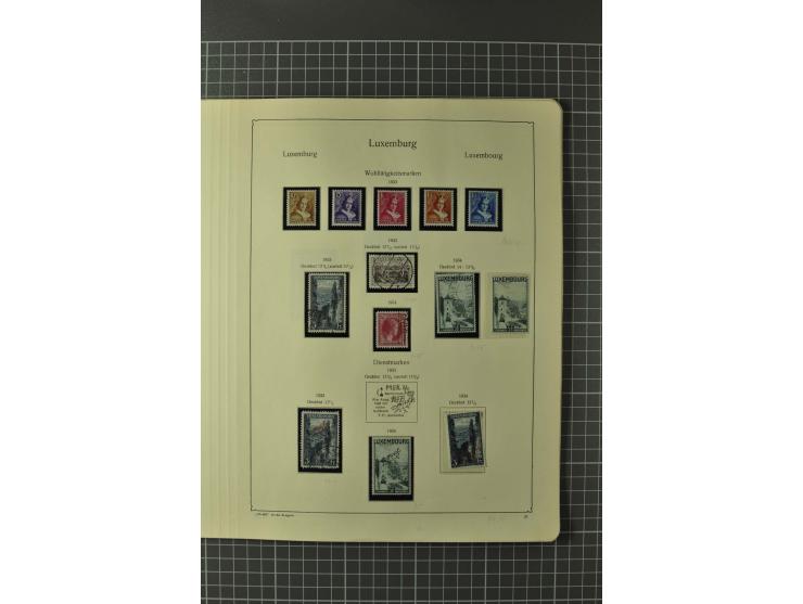 1852/1964, ungebrauchte/postfrische und gestempelte Sammlung mit vielen besseren Werten, dabei u.a. Mi.-Nr. 1 (23) und 2 über
