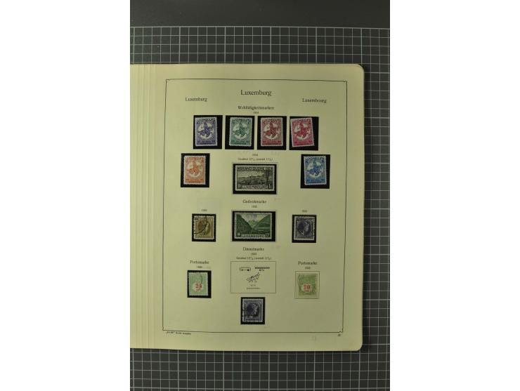 1852/1964, ungebrauchte/postfrische und gestempelte Sammlung mit vielen besseren Werten, dabei u.a. Mi.-Nr. 1 (23) und 2 über