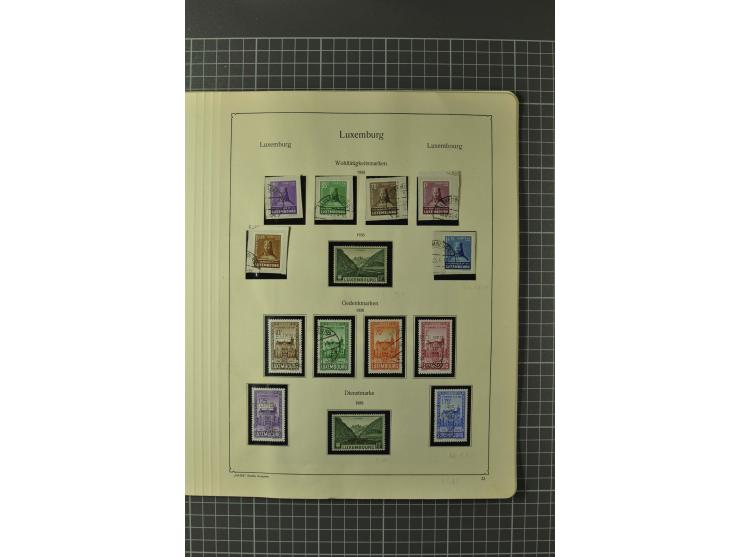 1852/1964, ungebrauchte/postfrische und gestempelte Sammlung mit vielen besseren Werten, dabei u.a. Mi.-Nr. 1 (23) und 2 über
