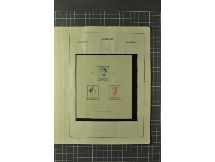1852/1964, ungebrauchte/postfrische und gestempelte Sammlung mit vielen besseren Werten, dabei u.a. Mi.-Nr. 1 (23) und 2 über