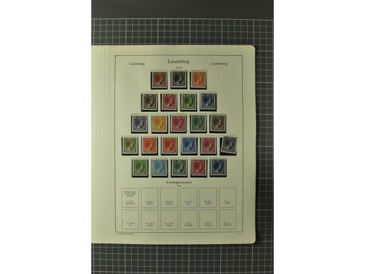 1852/1964, ungebrauchte/postfrische und gestempelte Sammlung mit vielen besseren Werten, dabei u.a. Mi.-Nr. 1 (23) und 2 über