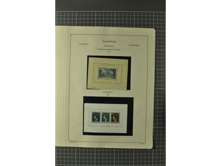 1852/1964, ungebrauchte/postfrische und gestempelte Sammlung mit vielen besseren Werten, dabei u.a. Mi.-Nr. 1 (23) und 2 über