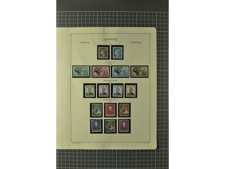 1852/1964, ungebrauchte/postfrische und gestempelte Sammlung mit vielen besseren Werten, dabei u.a. Mi.-Nr. 1 (23) und 2 über