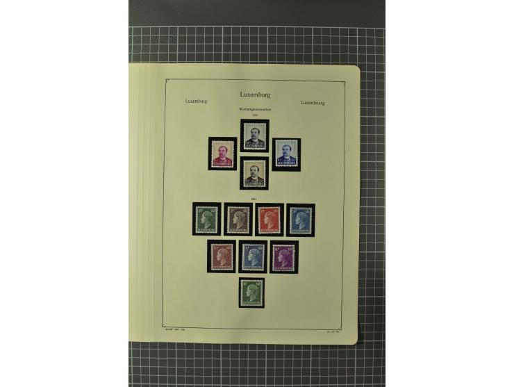 1852/1964, ungebrauchte/postfrische und gestempelte Sammlung mit vielen besseren Werten, dabei u.a. Mi.-Nr. 1 (23) und 2 über