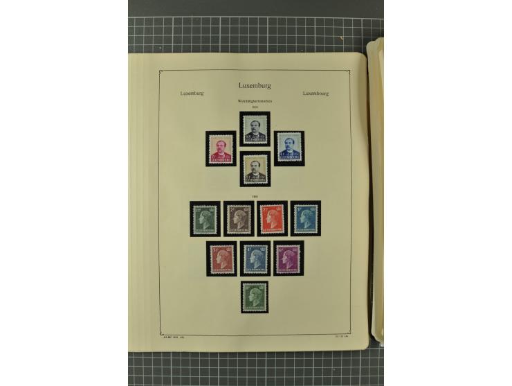 1852/1964, ungebrauchte/postfrische und gestempelte Sammlung mit vielen besseren Werten, dabei u.a. Mi.-Nr. 1 (23) und 2 über