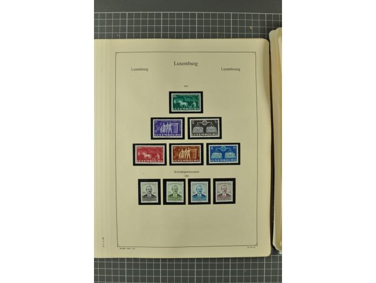 1852/1964, ungebrauchte/postfrische und gestempelte Sammlung mit vielen besseren Werten, dabei u.a. Mi.-Nr. 1 (23) und 2 über