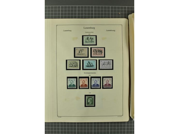 1852/1964, ungebrauchte/postfrische und gestempelte Sammlung mit vielen besseren Werten, dabei u.a. Mi.-Nr. 1 (23) und 2 über
