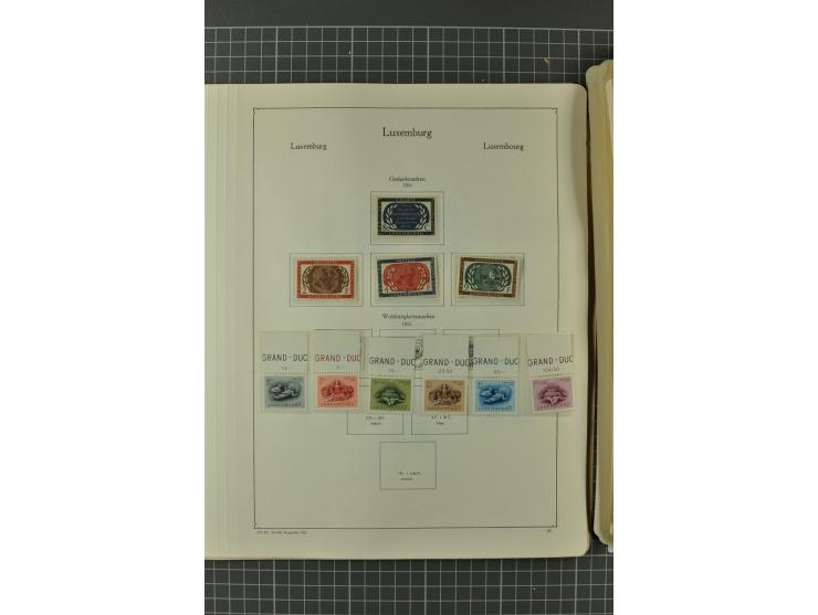 1852/1964, ungebrauchte/postfrische und gestempelte Sammlung mit vielen besseren Werten, dabei u.a. Mi.-Nr. 1 (23) und 2 über