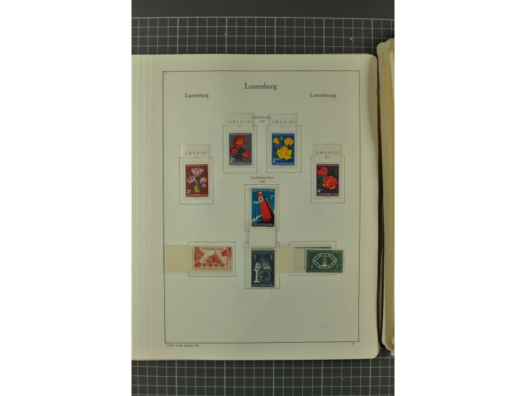 1852/1964, ungebrauchte/postfrische und gestempelte Sammlung mit vielen besseren Werten, dabei u.a. Mi.-Nr. 1 (23) und 2 über