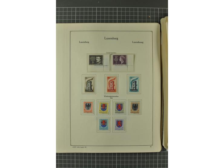 1852/1964, ungebrauchte/postfrische und gestempelte Sammlung mit vielen besseren Werten, dabei u.a. Mi.-Nr. 1 (23) und 2 über