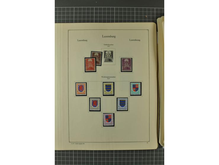 1852/1964, ungebrauchte/postfrische und gestempelte Sammlung mit vielen besseren Werten, dabei u.a. Mi.-Nr. 1 (23) und 2 über