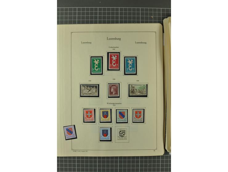 1852/1964, ungebrauchte/postfrische und gestempelte Sammlung mit vielen besseren Werten, dabei u.a. Mi.-Nr. 1 (23) und 2 über