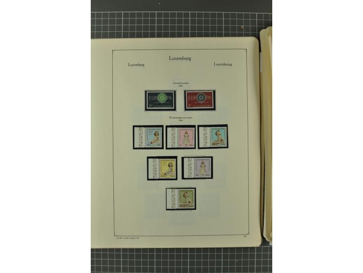 1852/1964, ungebrauchte/postfrische und gestempelte Sammlung mit vielen besseren Werten, dabei u.a. Mi.-Nr. 1 (23) und 2 über