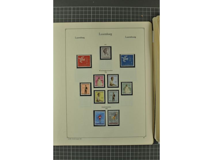 1852/1964, ungebrauchte/postfrische und gestempelte Sammlung mit vielen besseren Werten, dabei u.a. Mi.-Nr. 1 (23) und 2 über