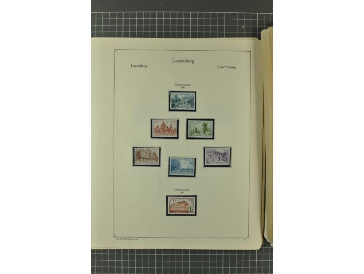 1852/1964, ungebrauchte/postfrische und gestempelte Sammlung mit vielen besseren Werten, dabei u.a. Mi.-Nr. 1 (23) und 2 über