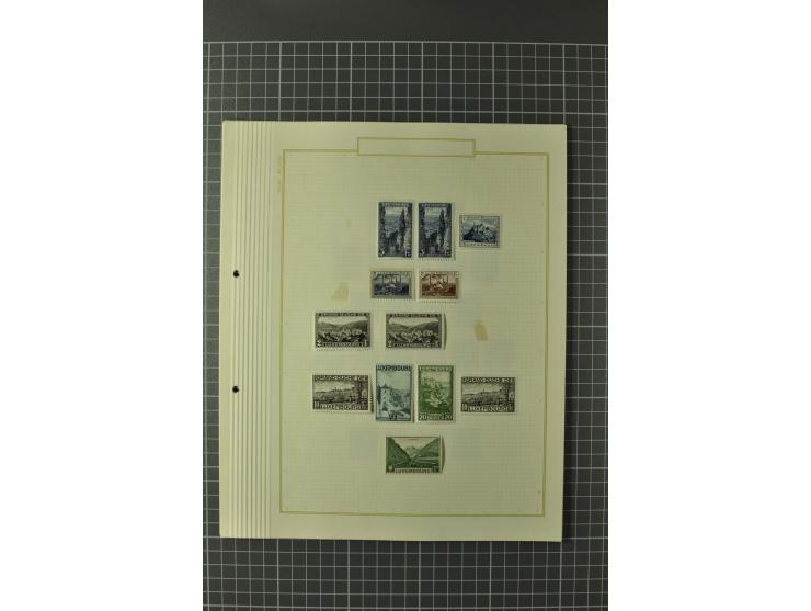 1852/1964, ungebrauchte/postfrische und gestempelte Sammlung mit vielen besseren Werten, dabei u.a. Mi.-Nr. 1 (23) und 2 über