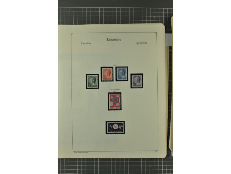 1852/1964, ungebrauchte/postfrische und gestempelte Sammlung mit vielen besseren Werten, dabei u.a. Mi.-Nr. 1 (23) und 2 über