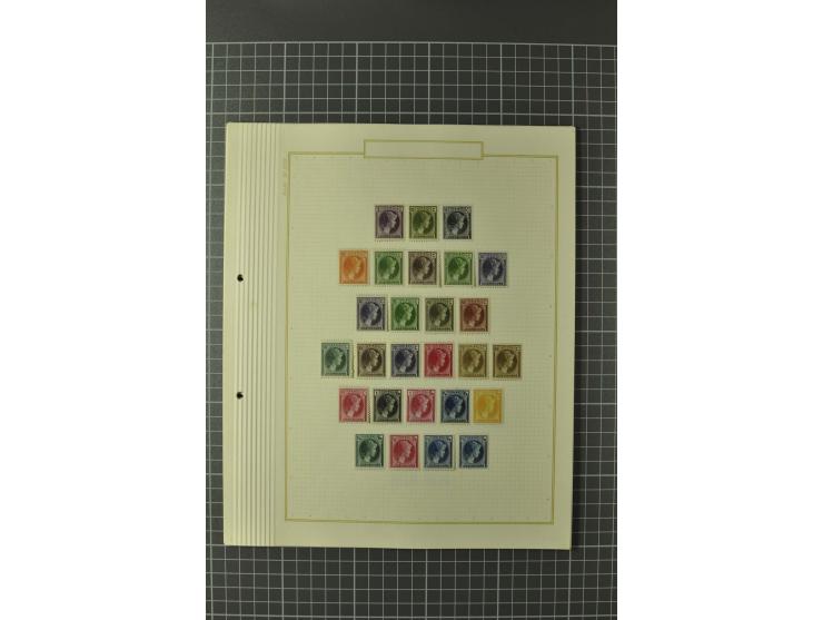 1852/1964, ungebrauchte/postfrische und gestempelte Sammlung mit vielen besseren Werten, dabei u.a. Mi.-Nr. 1 (23) und 2 über